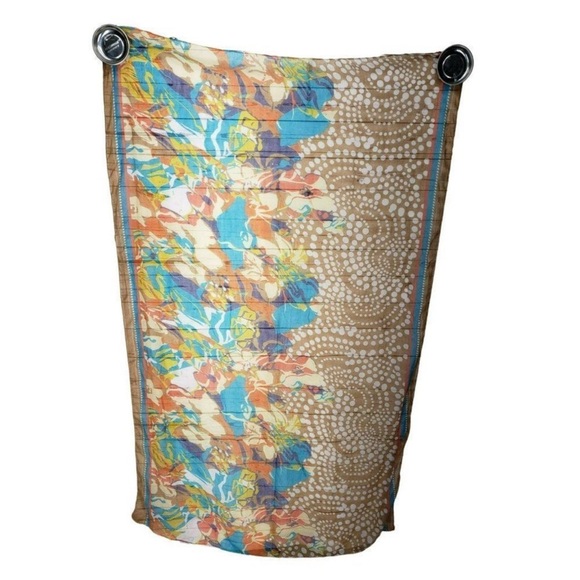 Excellent Condition Sarong Colorful Abstract Patterned - Picture 6 of 6